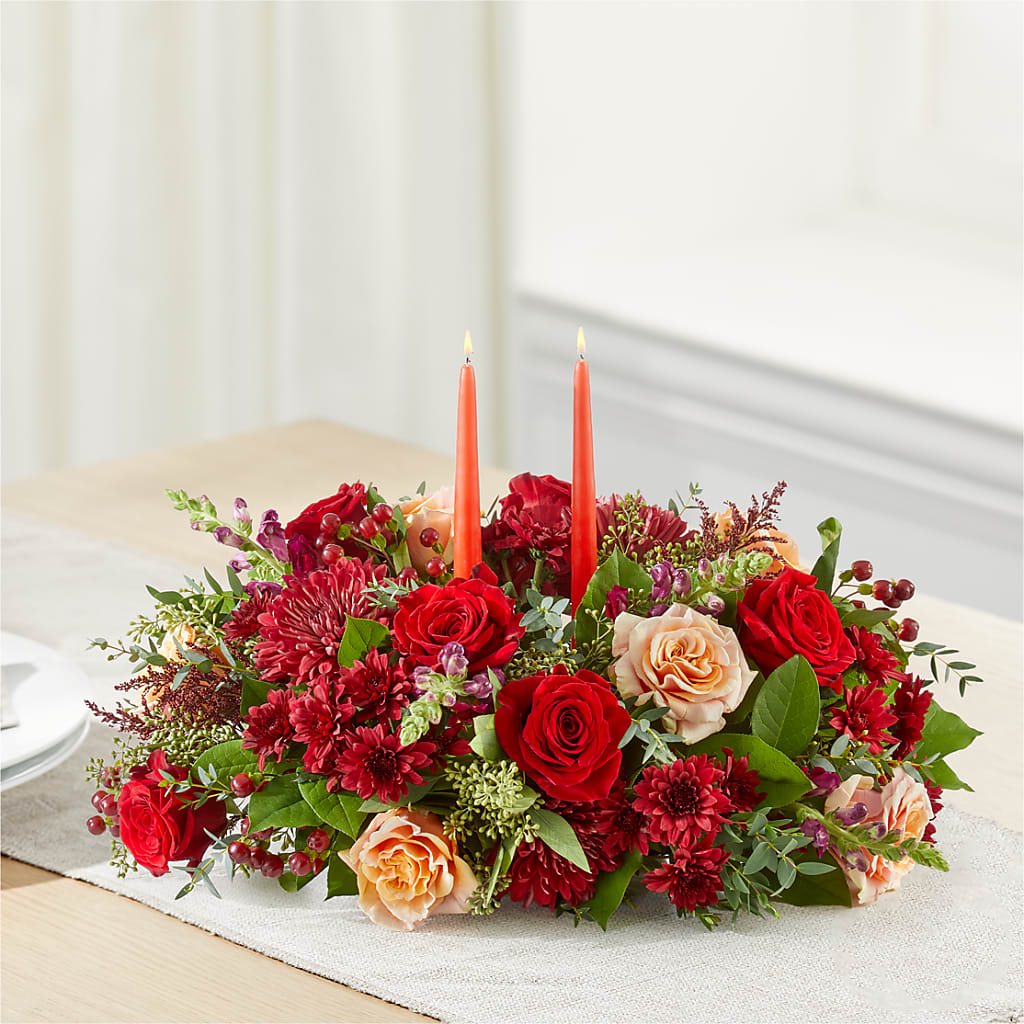 Most Thankful Centerpiece –  Citrus Valley Florist, West Covina CA