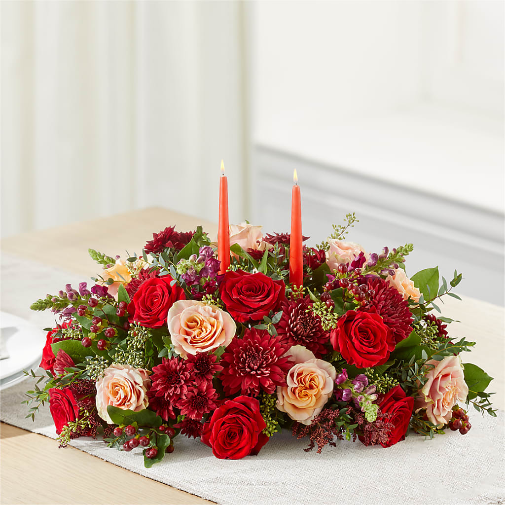 Most Thankful Centerpiece –  Citrus Valley Florist, West Covina CA