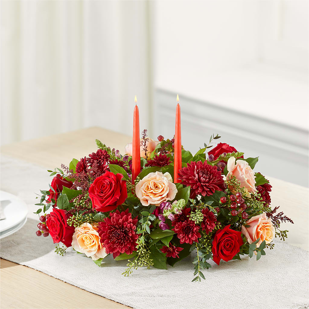 Most Thankful Centerpiece –  Citrus Valley Florist, West Covina CA