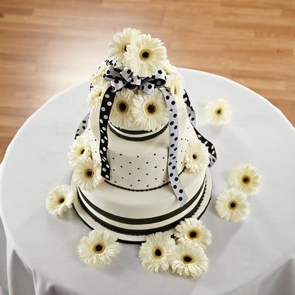 Simple Sophistication Cake Décor –  Citrus Valley Florist, West Covina CA