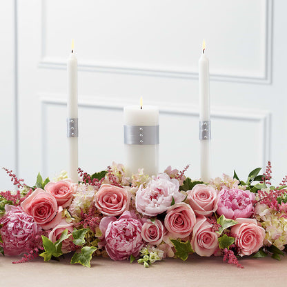 Worldwide Romance Unity Candle Arrangement –  Citrus Valley Florist, West Covina CA
