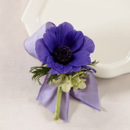 Purple Passion Boutonniere –  Citrus Valley Florist, West Covina CA