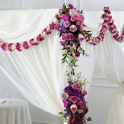 Color & Light Chuppah Decor –  Citrus Valley Florist, West Covina CA