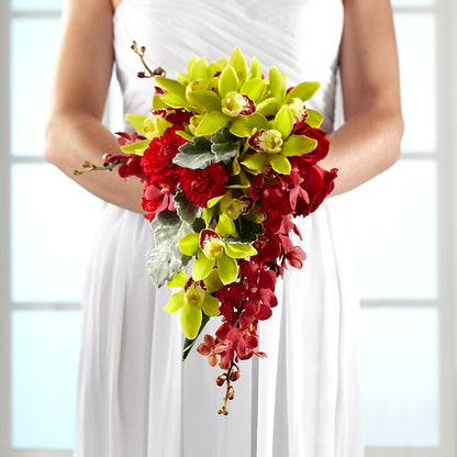 Elegant Orchid Bouquet –  Citrus Valley Florist, West Covina CA