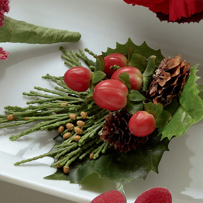 Red Berry Boutonniere –  Citrus Valley Florist, West Covina CA