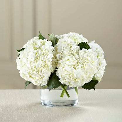 White Hydrangea Bouquet –  Citrus Valley Florist, West Covina CA