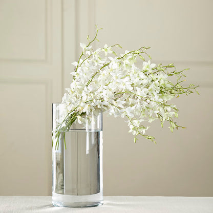 White Dendrobium Bouquet –  Citrus Valley Florist, West Covina CA